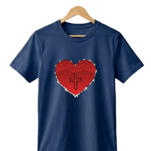 Glamrhi women cotton regular fit round neck , Half Sleeve SACRED BONE t-shirt