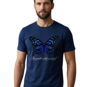 Glamrhi Men Cotton Regular Fit Round neck, Half Sleeve Casual embrace t-shirt