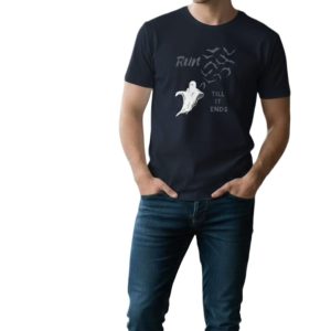 Glamrhi Men Cotton Regular Fit Round neck, Half Sleeve run till it ends t-shirt